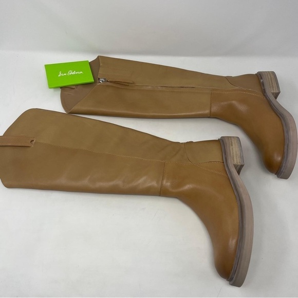 Sam Edelman Fable Knee High Riding Boots in Cashew Leather - NWT - Picture 7 of 10
